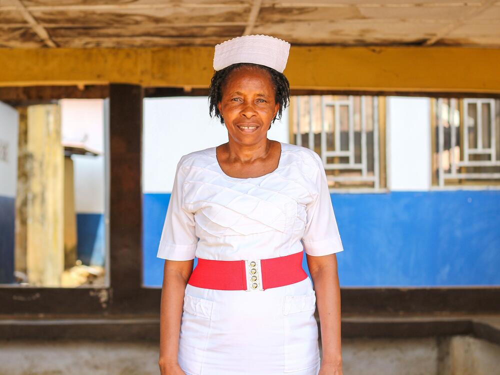 Mary Turay - Midwife Makeni Regional Government hospital ©UNFPA Sierra Leone/Islander Kabia 