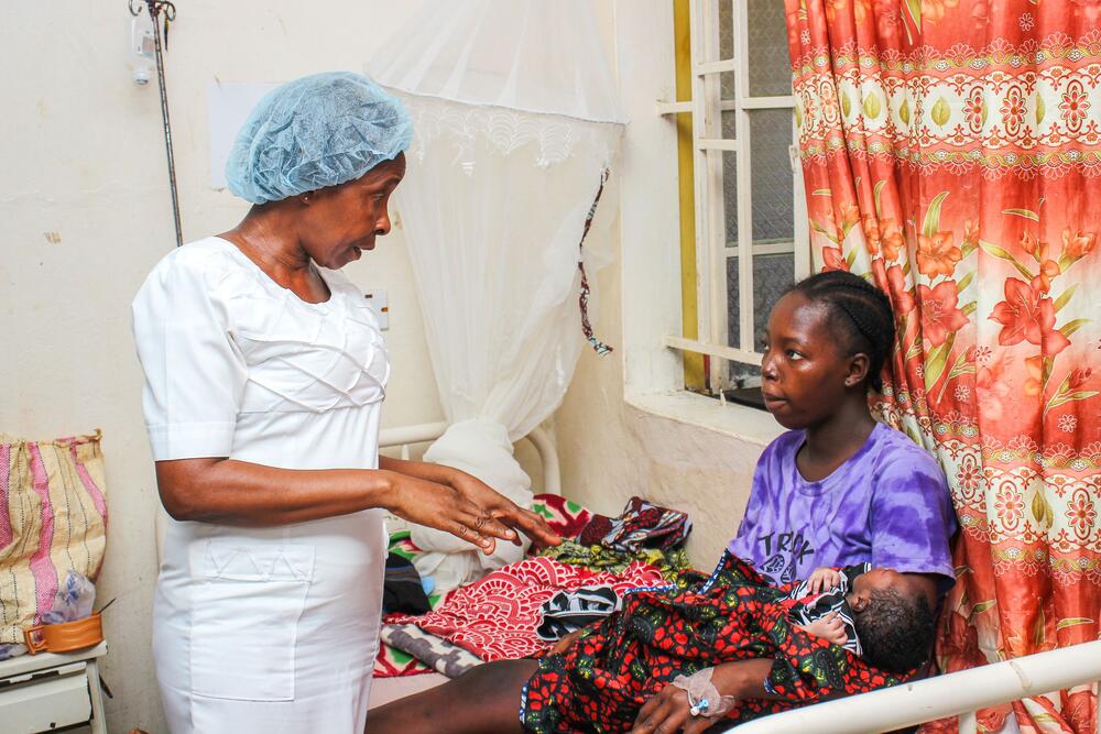 Mary Turay - Midwife Makeni Regional Government hospital ©UNFPA Sierra Leone/Islander Kabia 