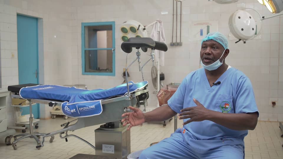 Dr Abdoulaye Idrissa, directeur du centre