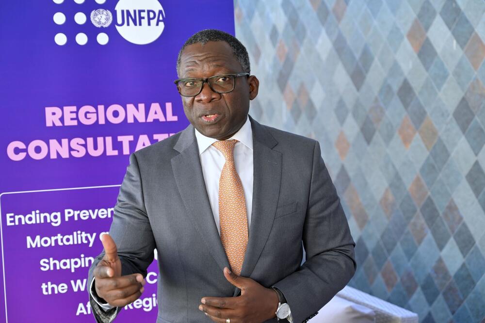 Dr Sennen Hounton, Regional Director of UNFPA West and Central Africa