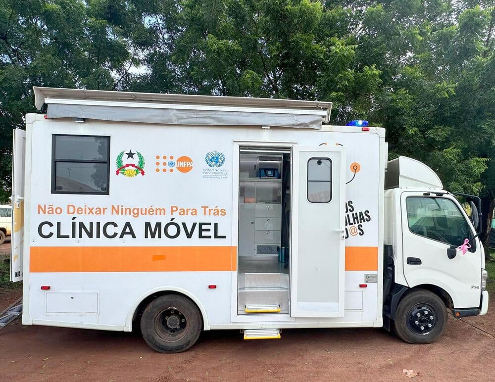 The mobile clinic in Bafata health directorate