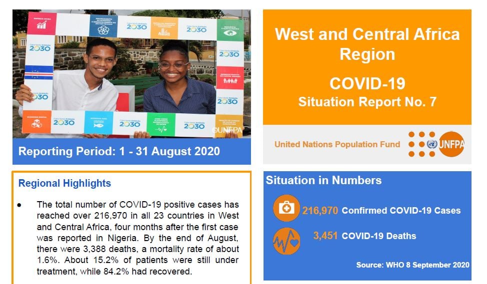 West and Central Africa Region COVID-19 Situation Report No. 7