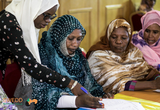  SWEDD Mauritania: 20 women beneficiaries of safe spaces, winners of the competition on the best projects of Income Generating Activities, funded and trained.