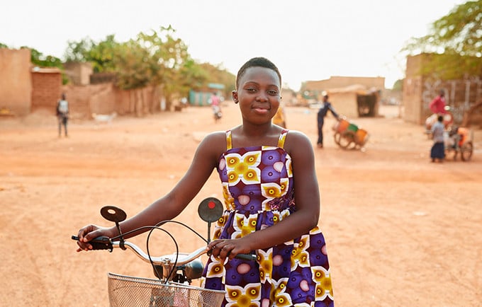 Latty, 14, was inspired by her mother to call for the elimination of FGM. Luca Zordan for UNFPA