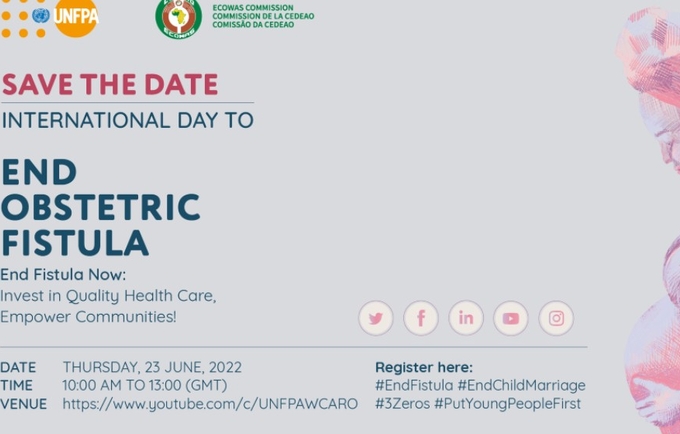 Commemorating 2022 the International Day for the Elimination of Obstetric Fistula: ECOWAS and UNFPA mobilize actors around preve