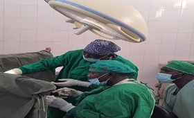 Bloc opératoire de réparation de la fistule obstétricale