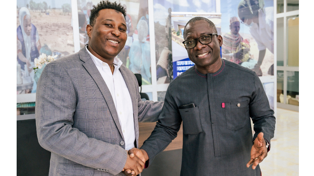 Dr. Thierno Baldé, the Coordinator of the WHO Regional Emergency Hub in Dakar and the UNFPA Regional Director for West and Central Africa, Dr. Sennen Hounton