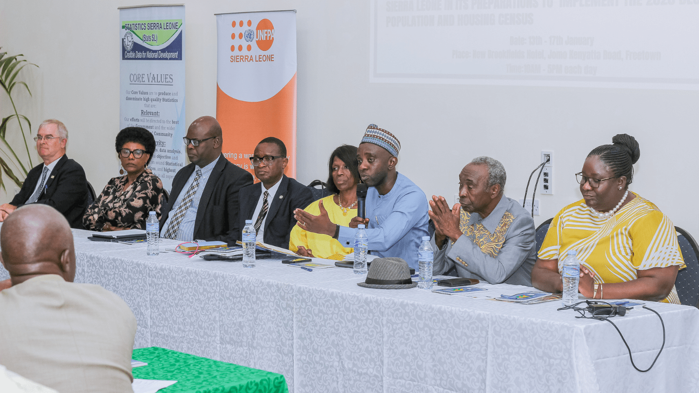 International experts from the United Nations Population Fund (UNFPA-HQ), the United Nations Economic Commission for Africa (UNECA),) and the United States Census Bureau (USCB)