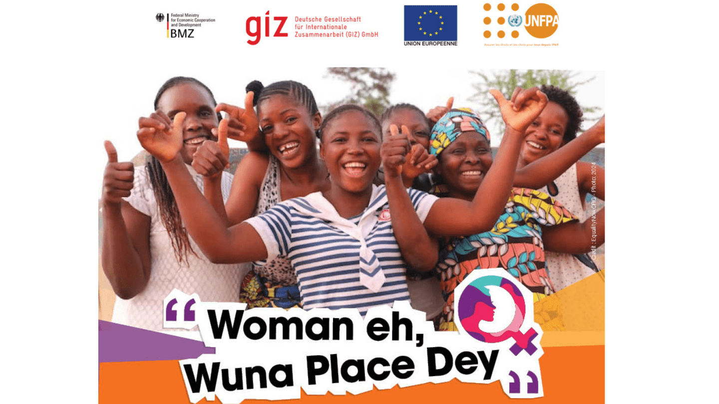 Project "Women éh, Wuna place dey!" which aim to enhance the capacity of civil society actors to deliver GBV services and reinforce prevention mechanisms and community resilience.