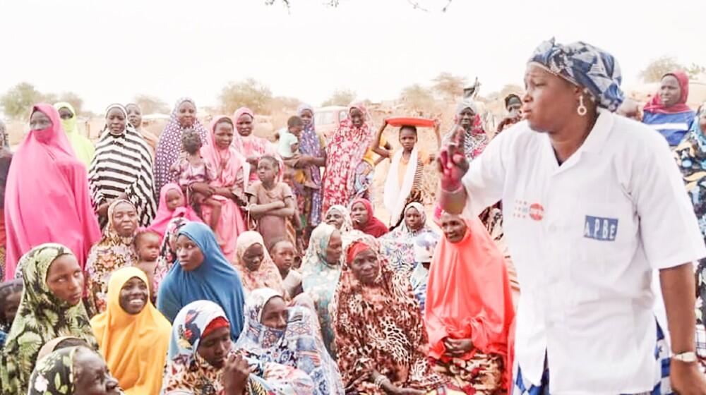 Seance de sensibilisation sur GBV