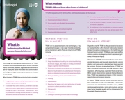 Brochure: What is technology-facilitated gender-based violence?