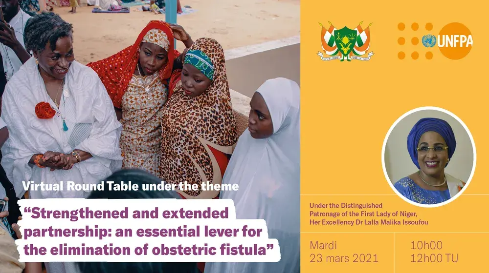 Virtual Round Table under the theme: “Strengthened and extended partnership: an essential lever for the elimination of obstetric fistula”