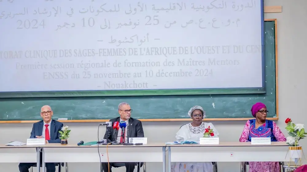 L’École Nationale Supérieure des Sciences de la Santé de Nouakchott, un Centre Régional d’Excellence pour le mentorat clinique des sages-femmes