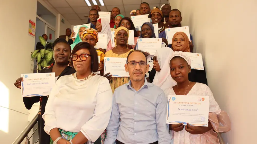 Formation inclusive et transformative : Clôture de la Cohorte III du Programme de Stage Affirmatif de l'UNFPA Mali