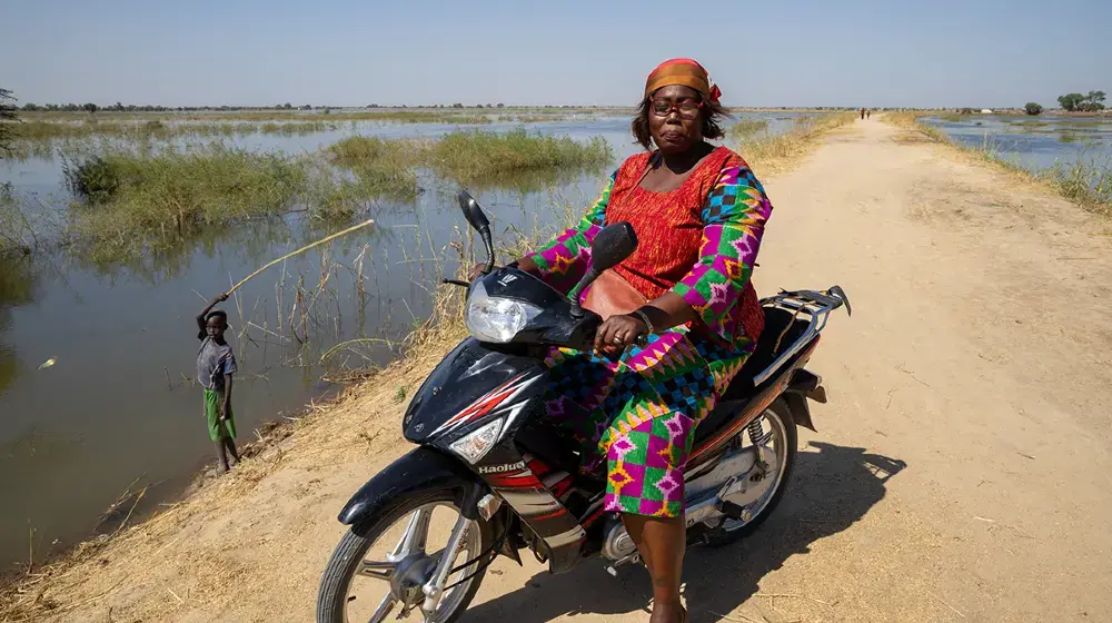 « Tout ce que je possède est sous l’eau »