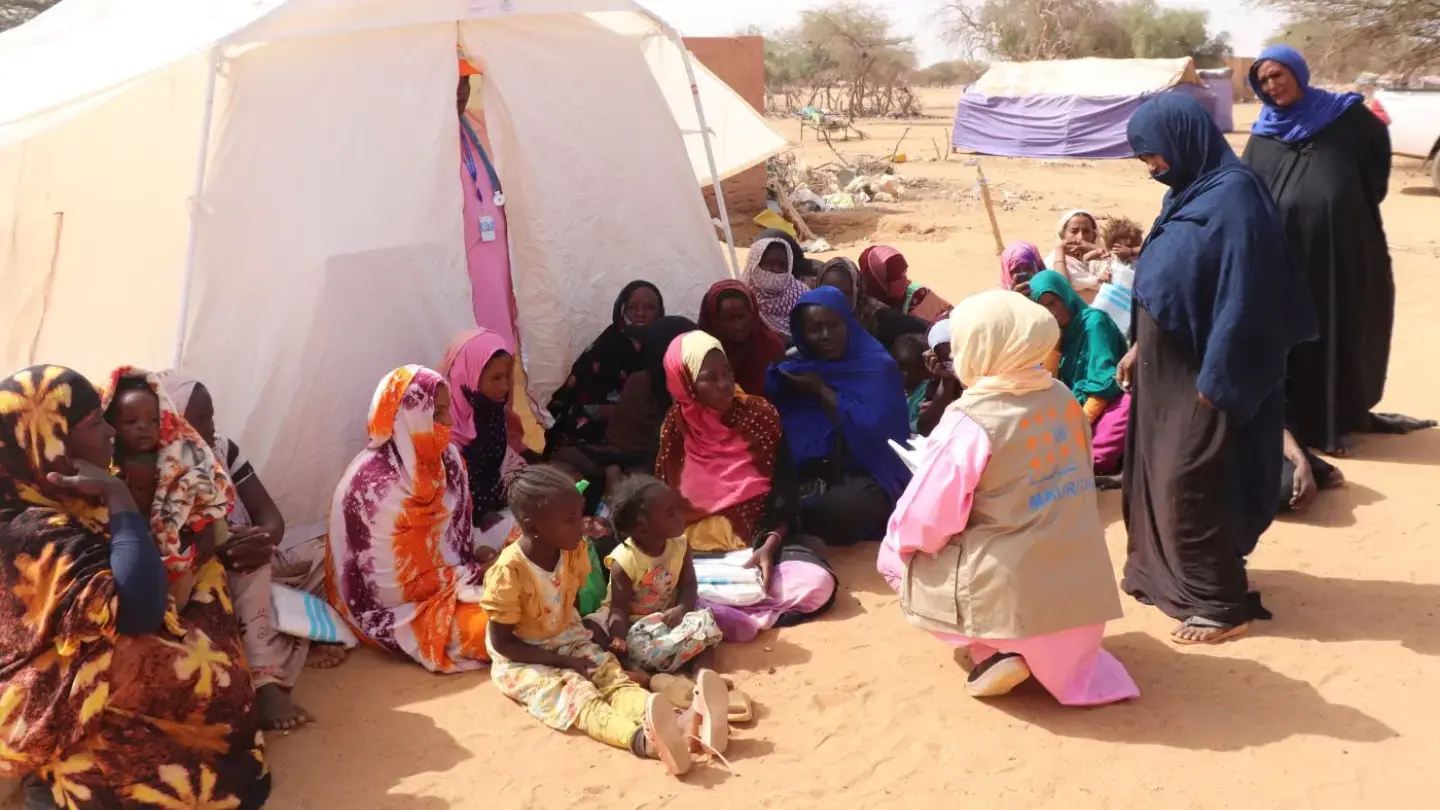 Mobile Outreach in Hassi Lebyad brings lifesaving care and hope to refugees, returnees, and host communities in Mauritania