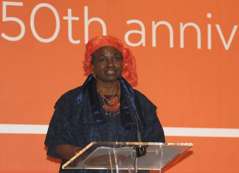 La Directrice exécutive de l’UNFPA, le Dr Natalia Kanem, s’adresse aux Chefs d’Etat de l’Union africaine