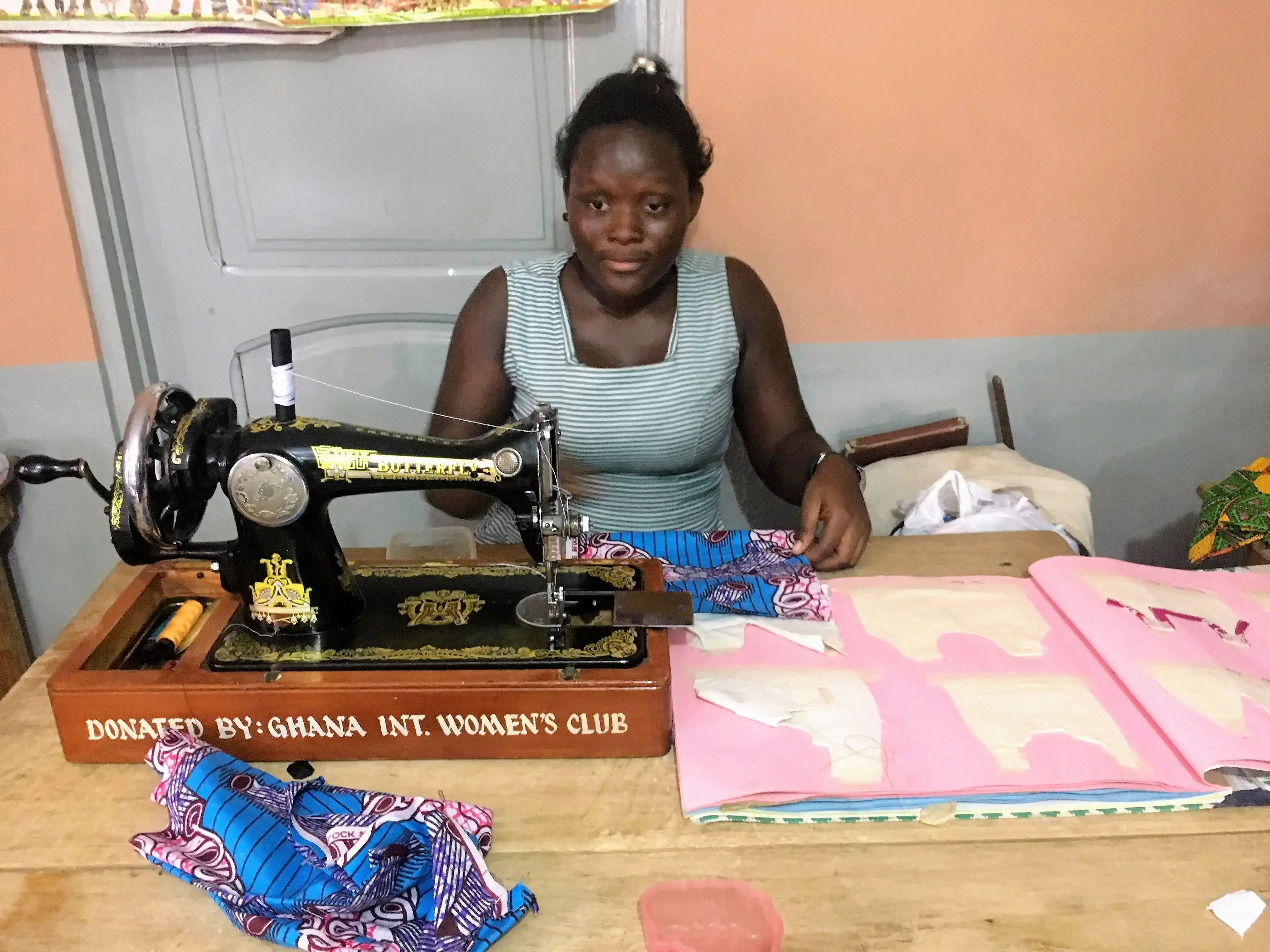 Jade 20, gets a second chance to realise her dream through a UNFPA-Supported Programme in Ghana