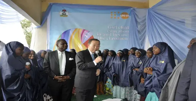 “Improving the rights of the girl child should be a priority for all”: Ban Ki-moon