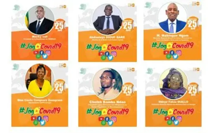 Sénégal :  #JögCiCovid19 Une Campagne digitale pour lutter contre le COVID 19