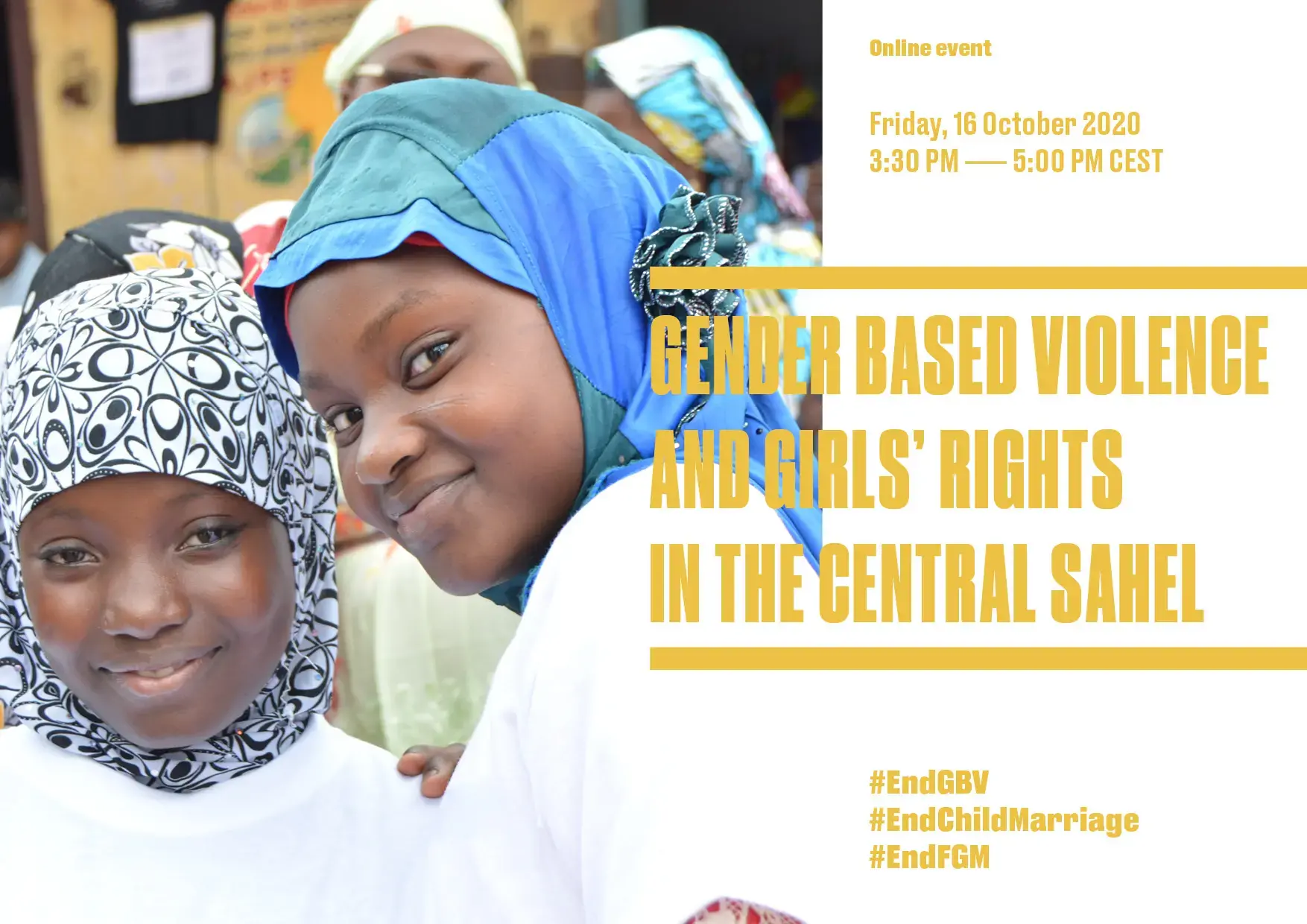 High-level side event on Gender-Based Violence, Girls’ and Women’s Rights in the Central Sahel