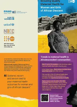 Ensuring Quality Maternal Health for Women and Girls of African Descent