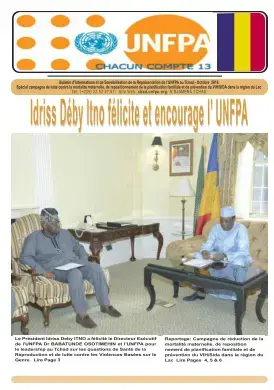 Bulletin d'information et de sensibilisation de l'UNFPA au Tchad - Octobre 2016