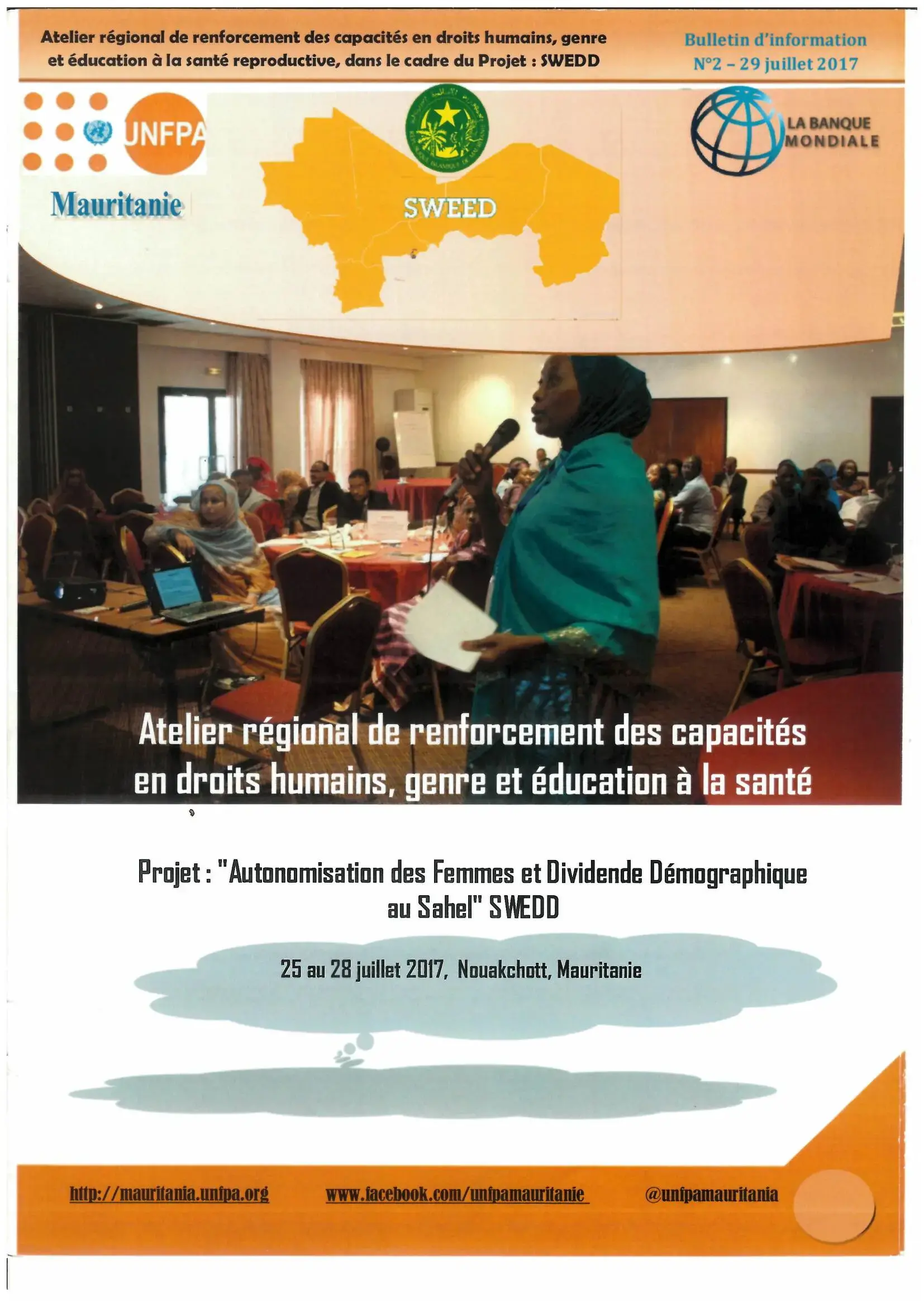 Atelier régional de renforcement des capacités en droits humains, genre et éducation à la santé 