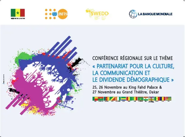 Newsletter Conférence Régionale de Dakar : Culture & Dividende Démographique