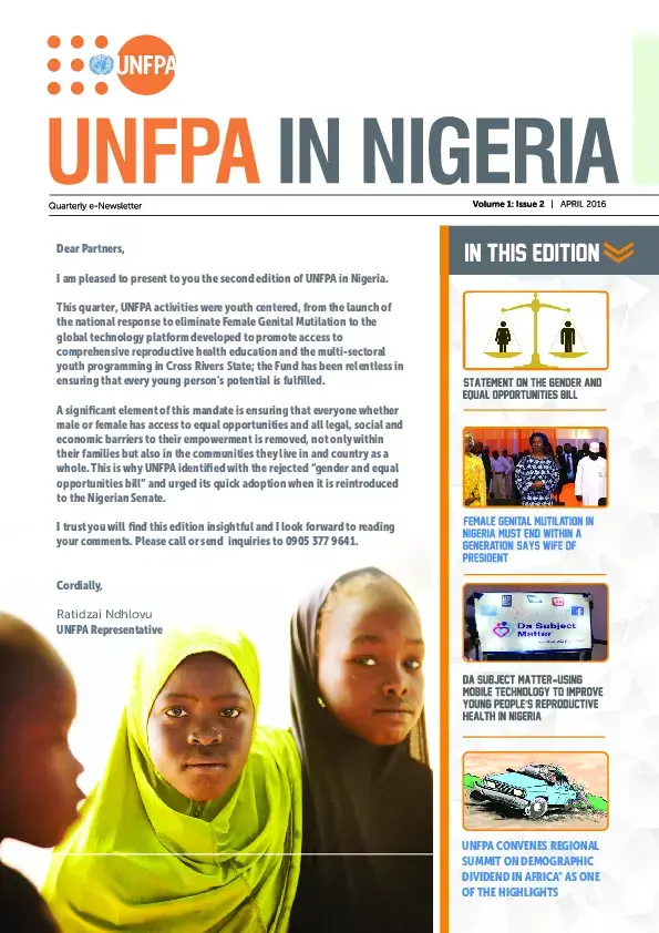 UNFPA in Nigeria - Quarterly Newsletter 02