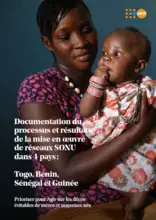 Documentation du processus et résultats de la mise en oeuvre de réseaux SONU dans 4 pays : Togo, Bénin, Sénégal et Guinée