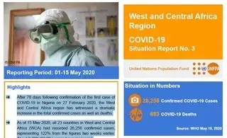 West and Central Africa Region COVID-19 Situation Report No. 3