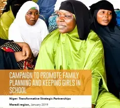 Campaign to promote family planning and keeping girls’ in school